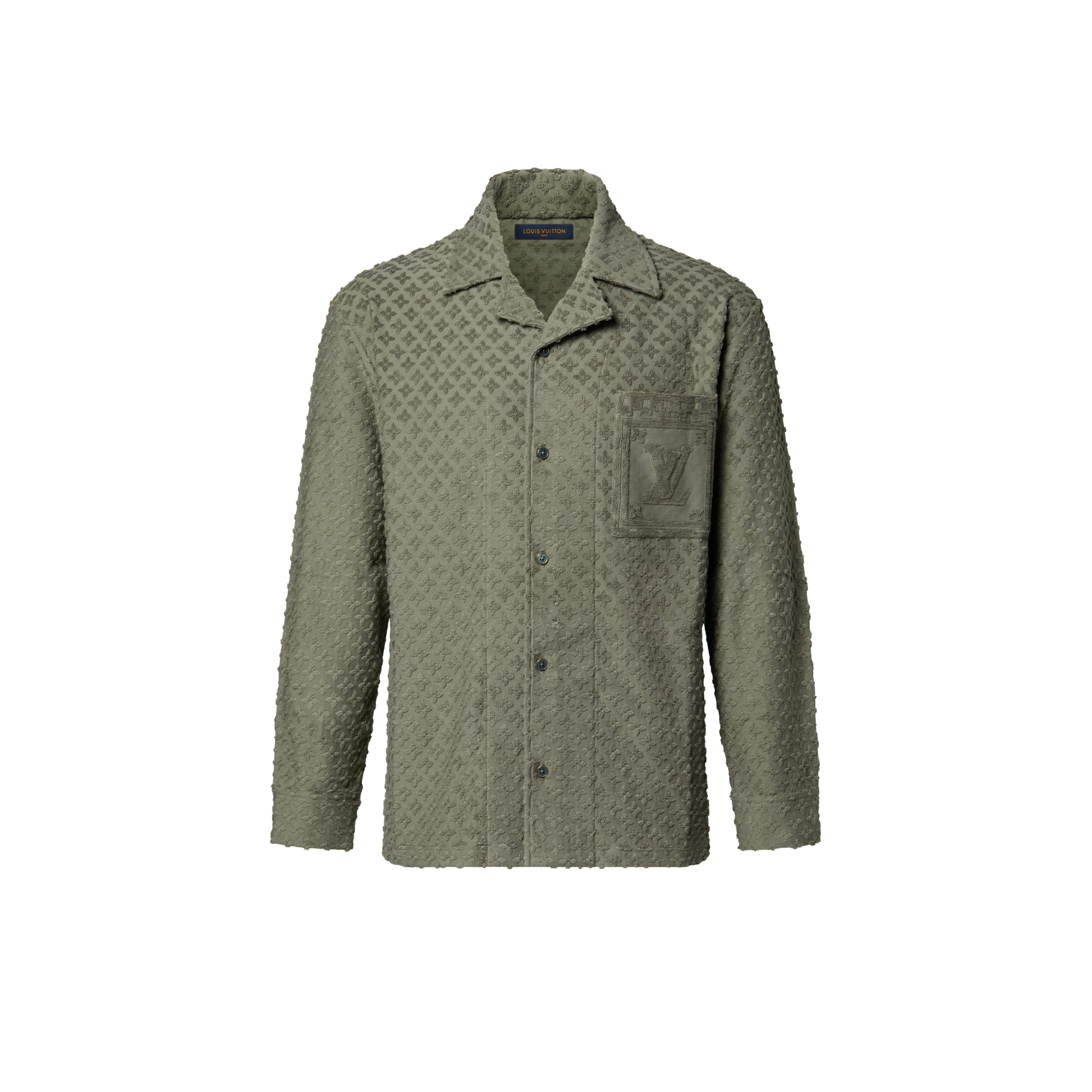 French Terry Jacquard Overshirt - Ready-to-Wear 1AHVXP